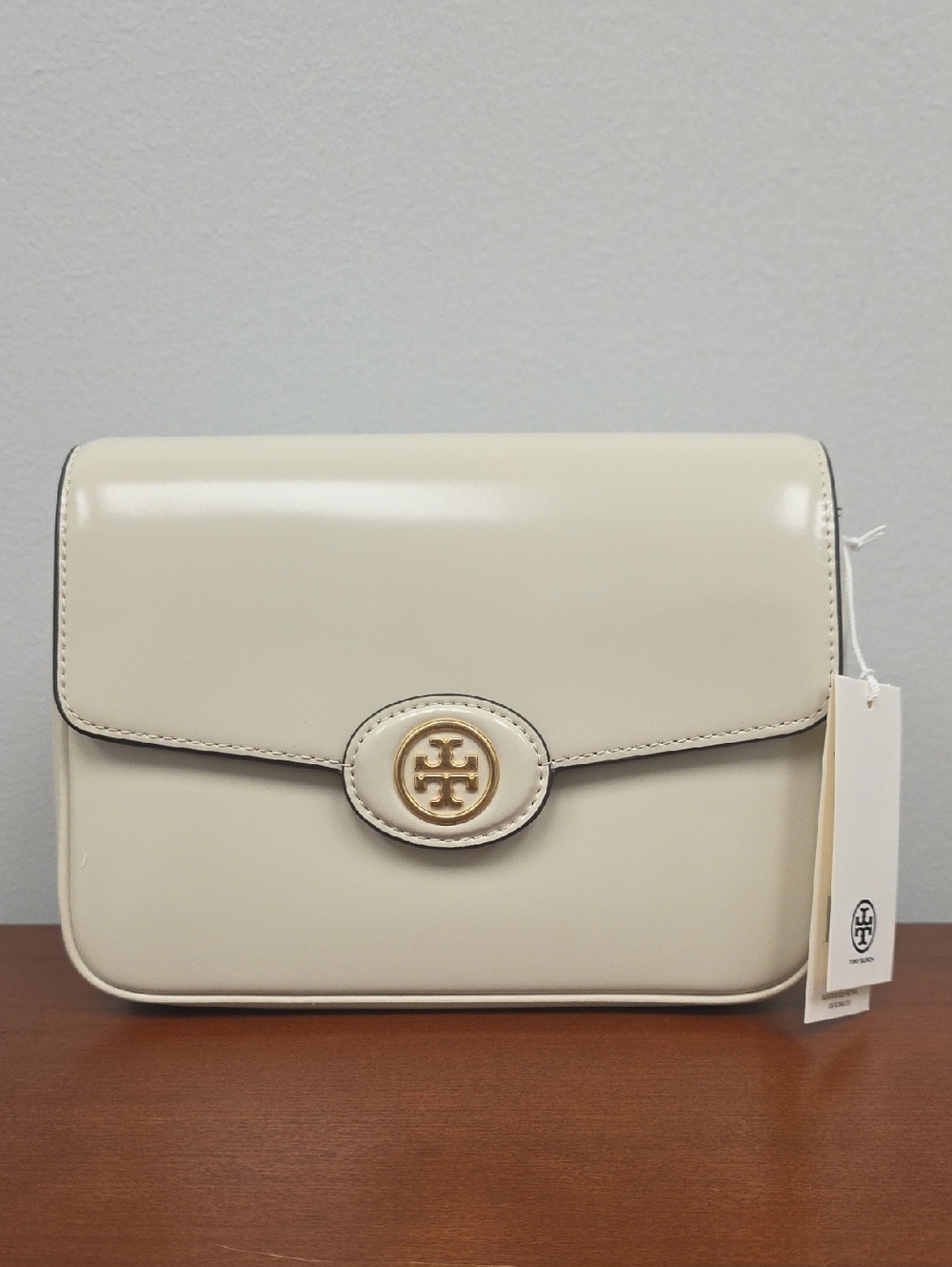 Tory Burch Robinson Spazzolato Convertible Shoulder Bag